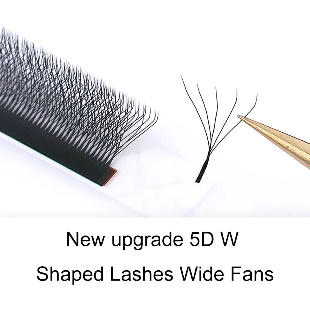5D W Shaped Automatic Bloom Premade Fans
